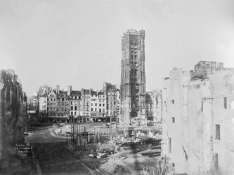 Tour Saint-Jacques la Boucherie (1508-22), Paris, 1853